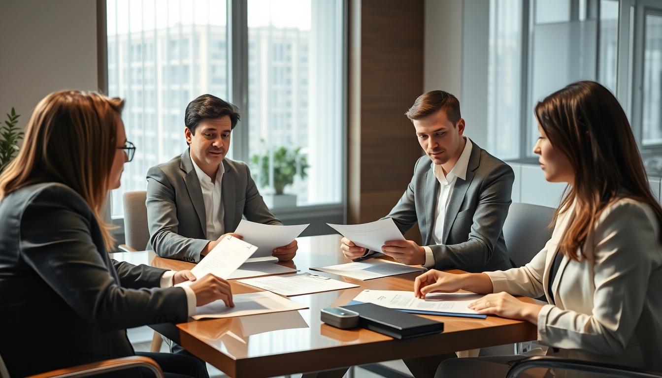 Property settlement documents and transfer review